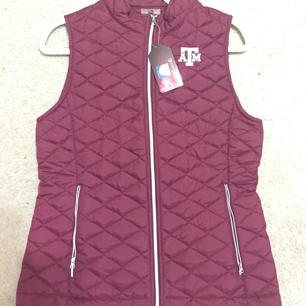 Texas A&M University (TAMU) Diamond Threaded Vest